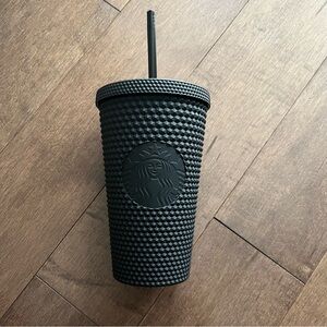 Starbucks Matte Black Studded Tumbler